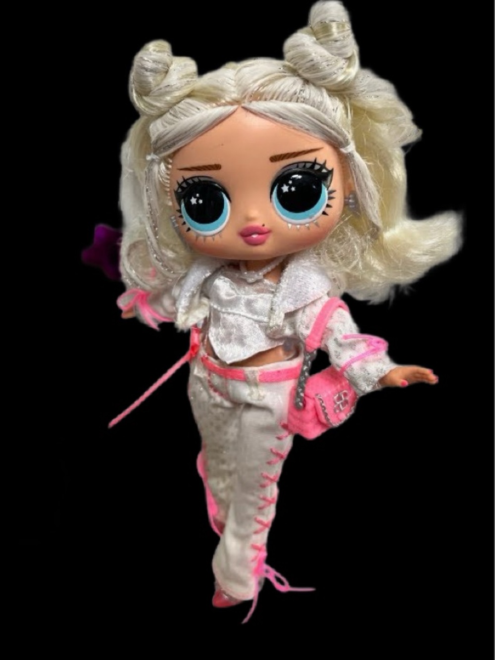 L.O.L. Surprise! Doll in Silver & Pink Fashion Outfit